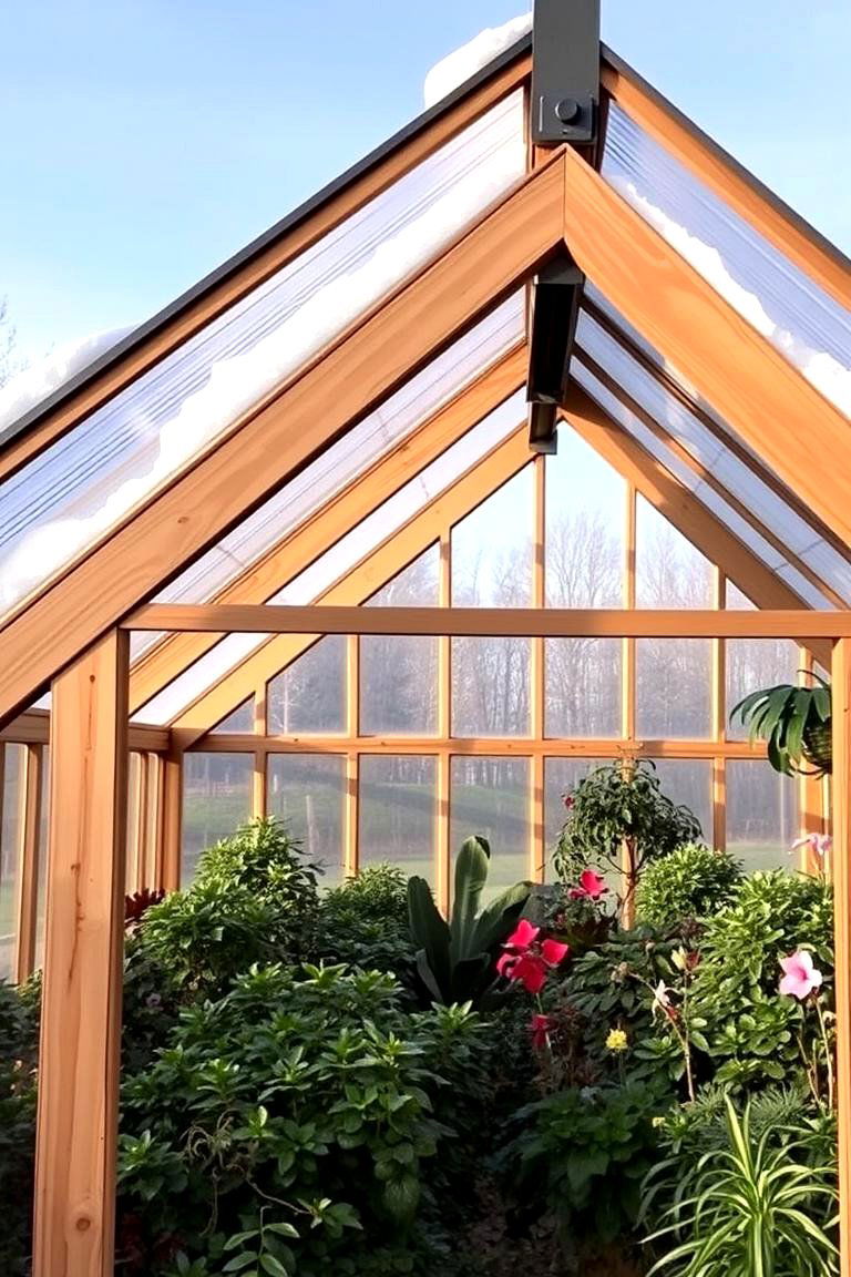 A Frame Greenhouse - 24 Greenhouse Ideas