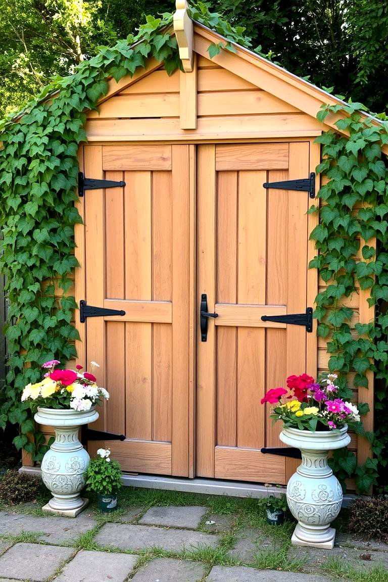 A Garden Shed with Charm - 24 Cottage Garden Ideas