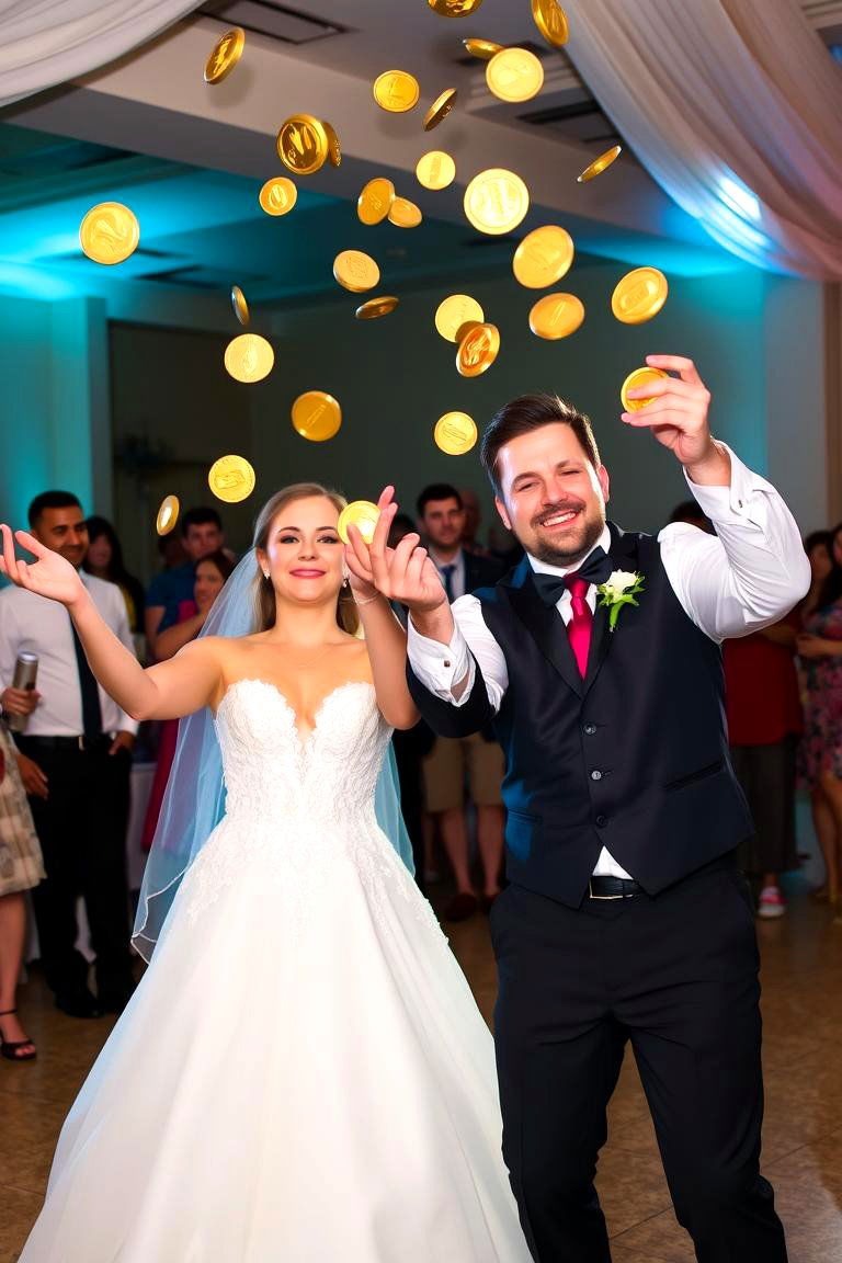 A Gringotts Coin Toss - 24 Harry Potter Wedding Ideas