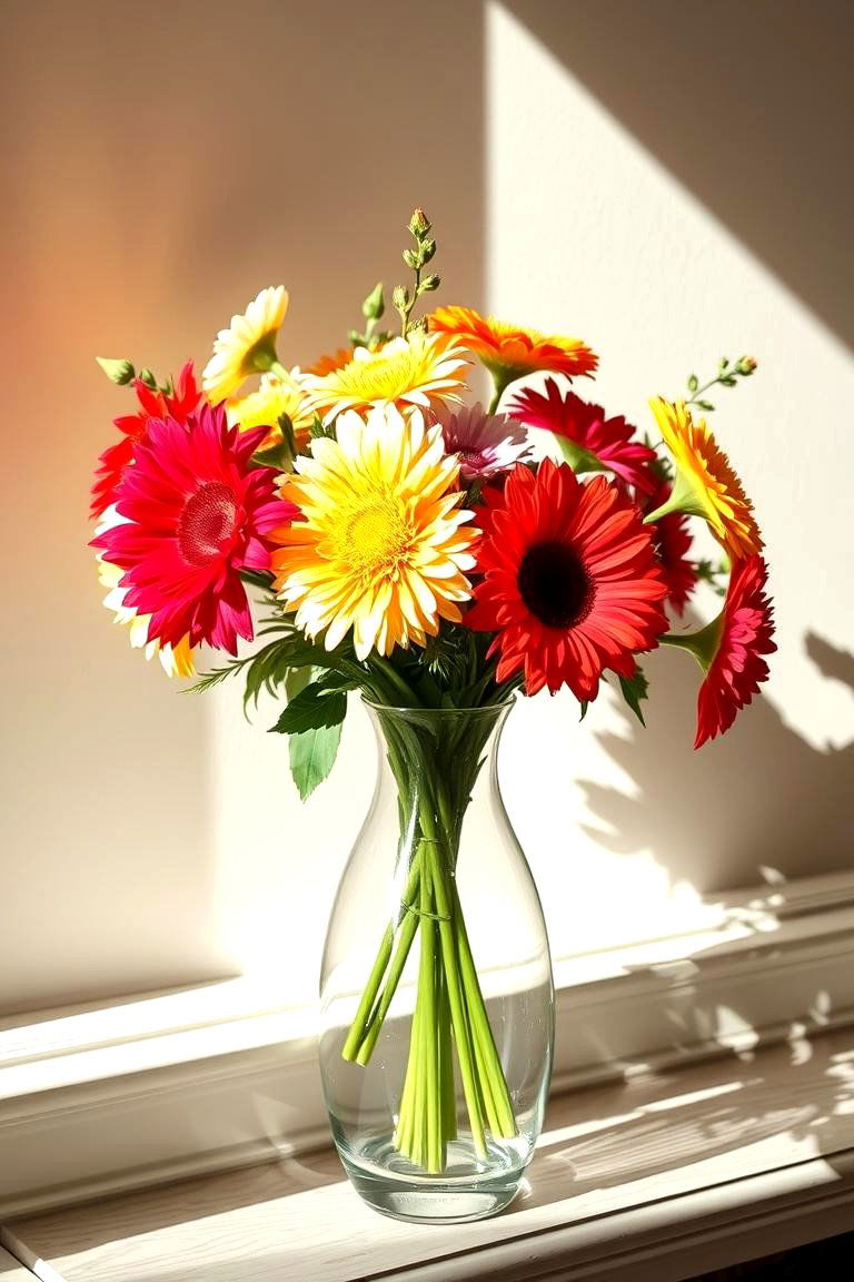 A Hand Blown Glass Vase - 24 First Wedding Anniversary Gift Ideas