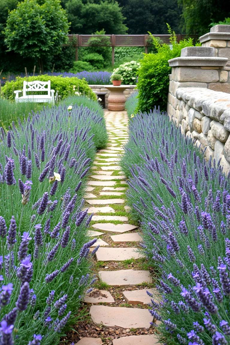 A Herb Infused Pathway - 24 Cottage Garden Ideas