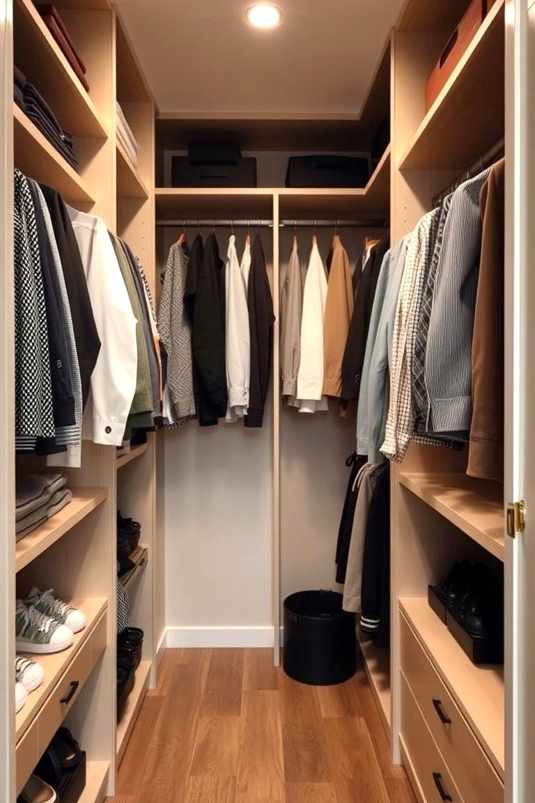 A Hidden Door Within a Closet - 24 Hidden Door Ideas