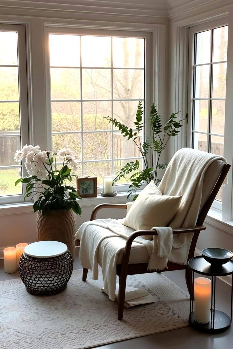 A Home Spa - 24 Small Sunroom Ideas