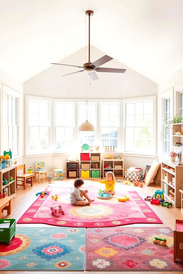 A Playroom for Kids - 24 Small Sunroom Ideas