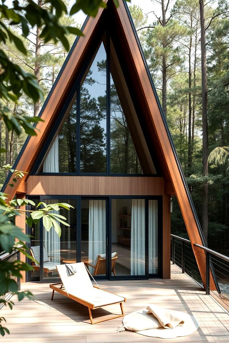 A Retreat from Busy Life - 24 a Frame House With Balcony