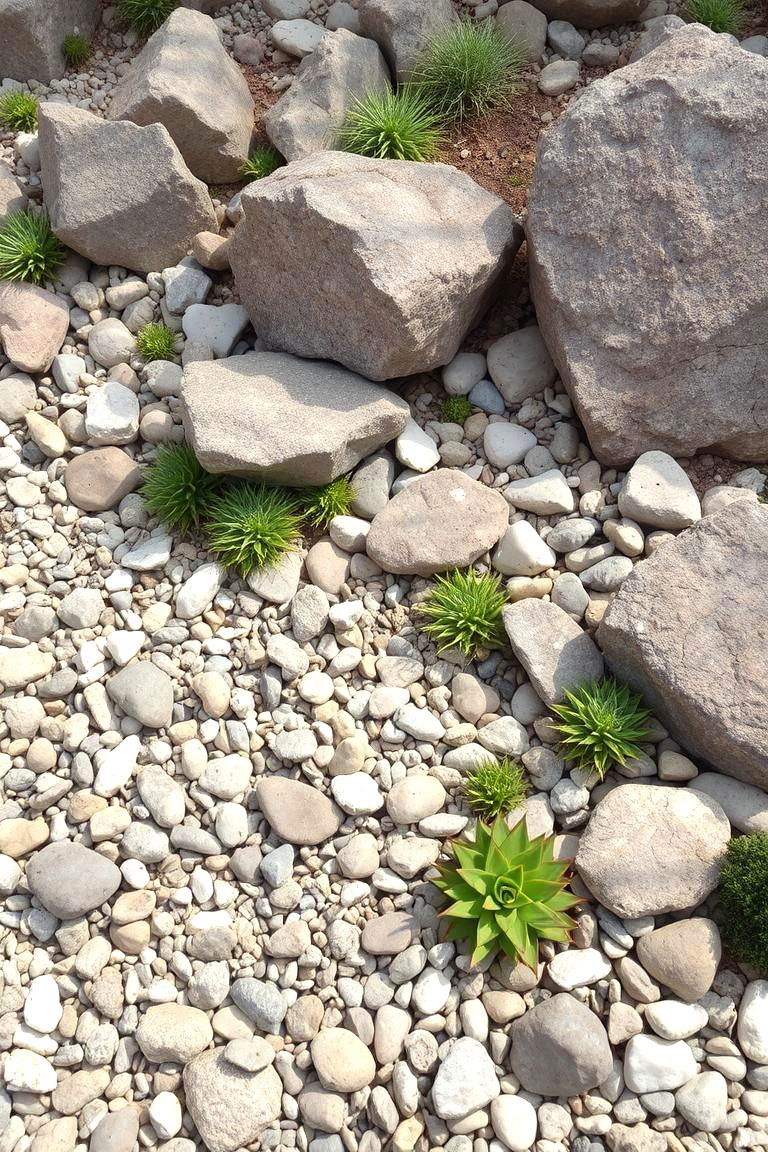 A Rock Garden for Texture - 24 Cottage Garden Ideas