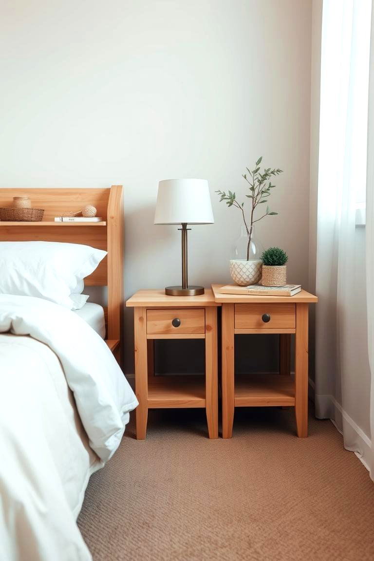 A Set of Nesting Tables - 24 Nightstand Ideas