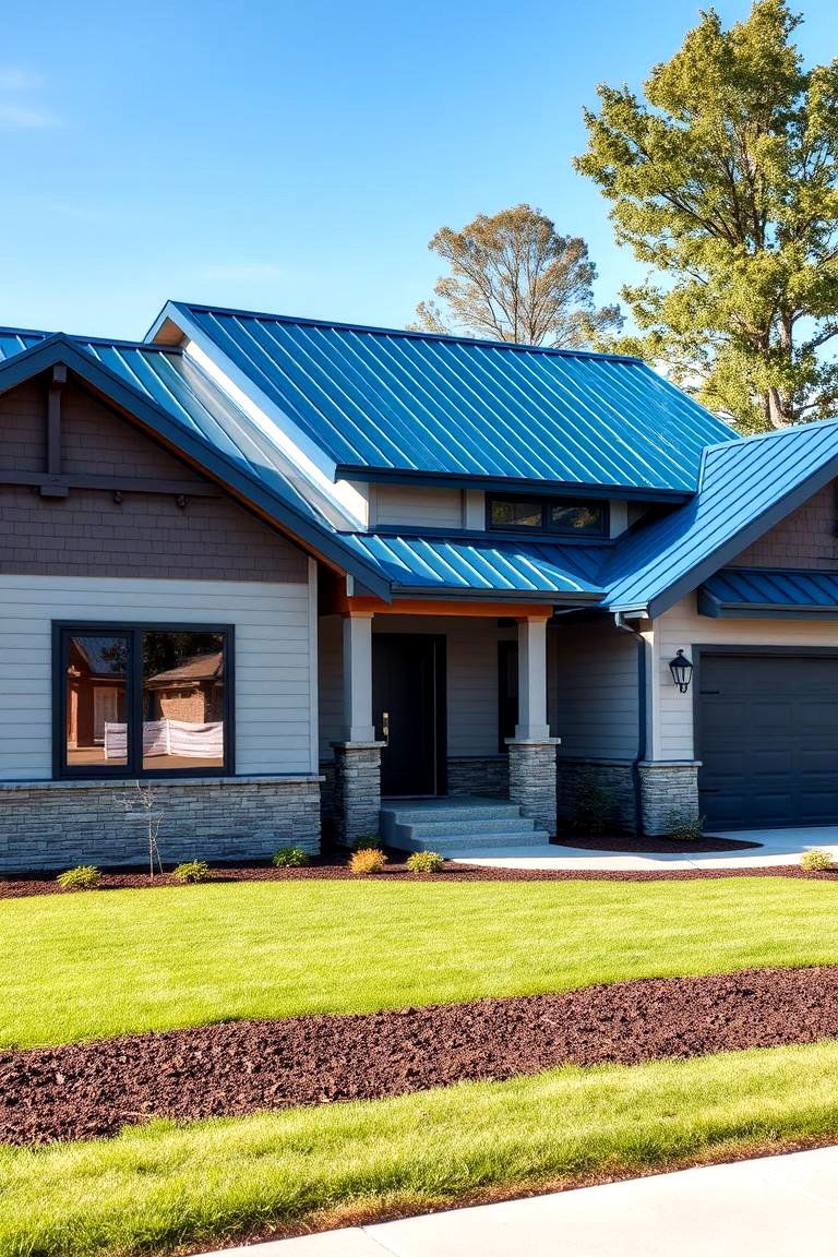 A Smart Long Term Investment - 24 houses with blue metal roofs