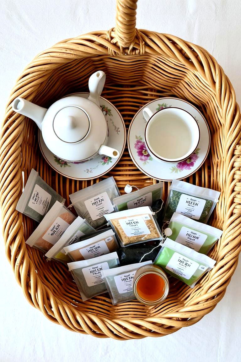A Soothing Selection for Tea Lovers - 24 Gift Basket Ideas