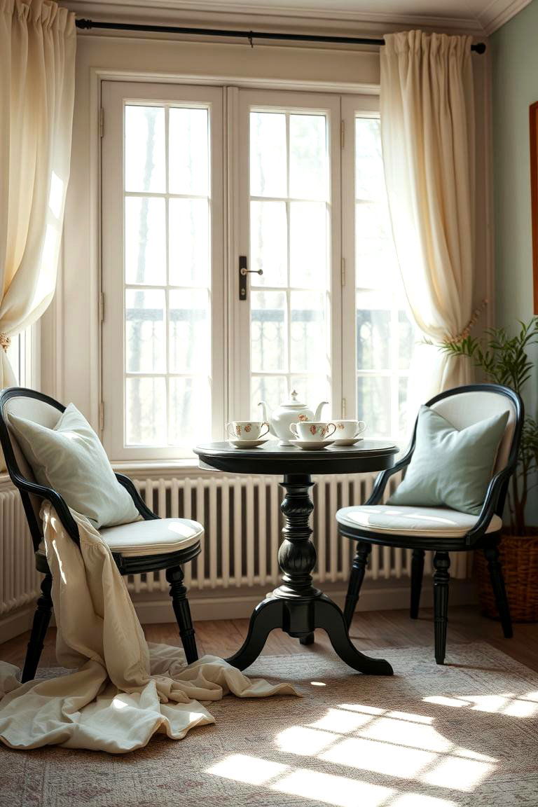 A Tea Room - 24 Small Sunroom Ideas