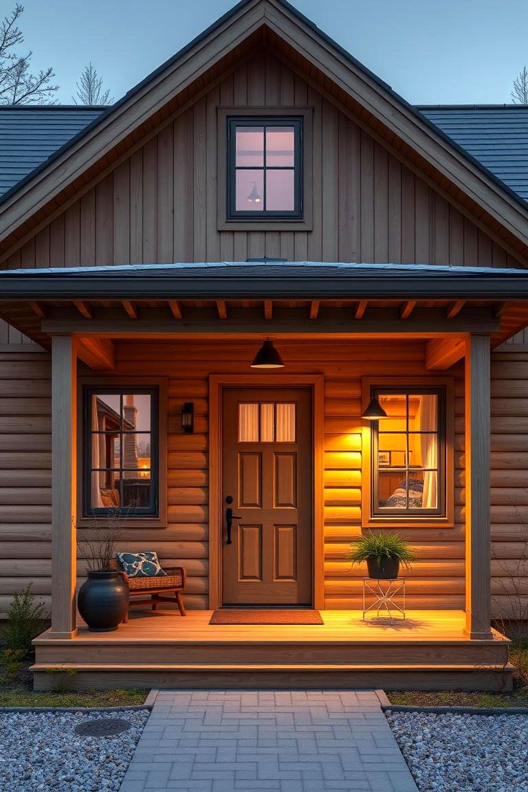 A Welcoming and Cozy Atmosphere - 24 Scandinavian House Exterior Ideas