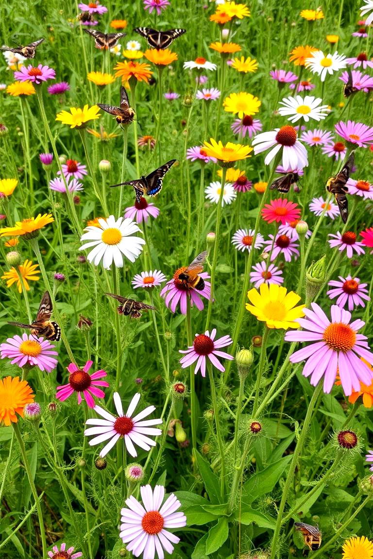 A Wildflower Garden for Low Maintenance - 24 Cottage Garden Ideas