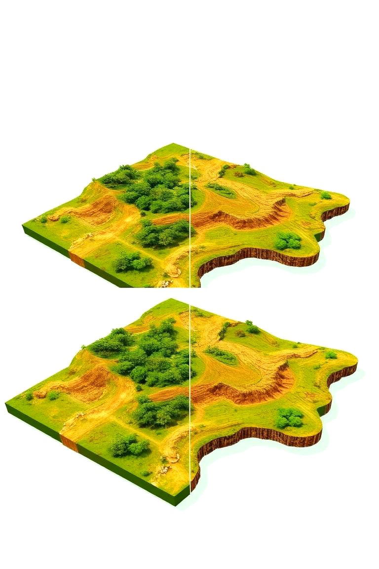 AI Powered Landscape Restoration - 24 AI Landscape Design Ideas