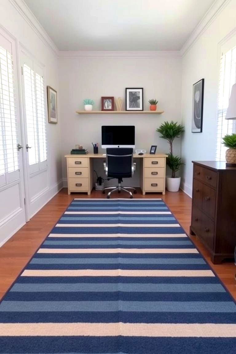 Abstract Design Rug - 24 Office Rug Ideas