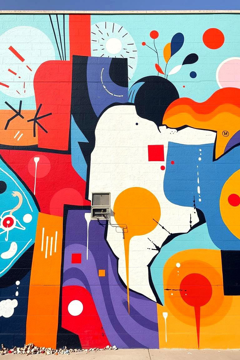 Abstract Texas Soul - 24 Texas Murals