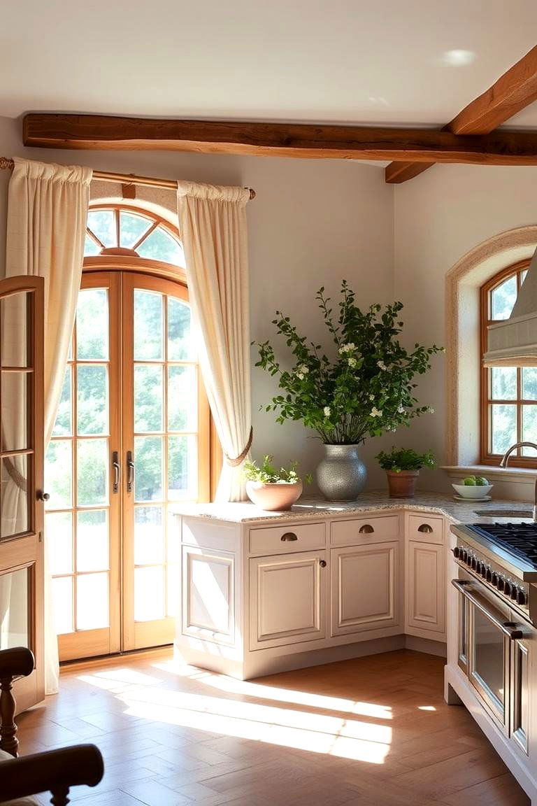 Abundant Natural Light - 24 Tuscan Kitchen Design Ideas