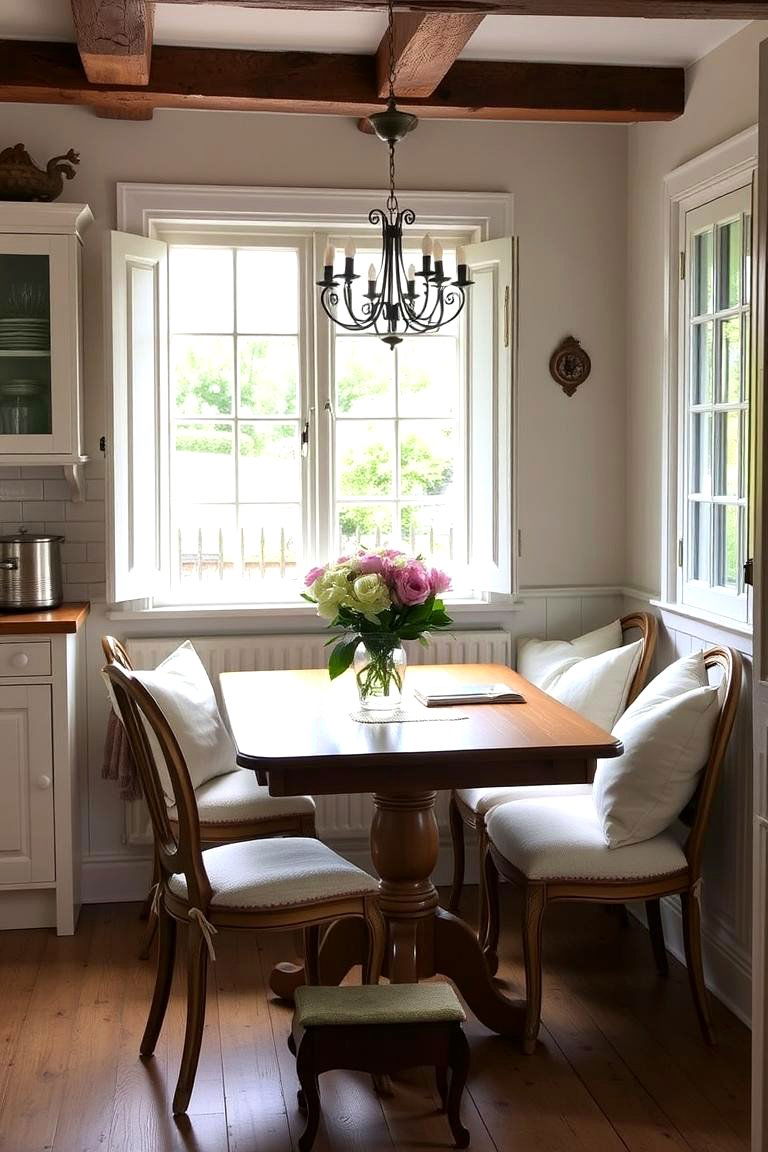 Accent with Brass or Copper Hardware - 24 French Country Kitchen Ideas