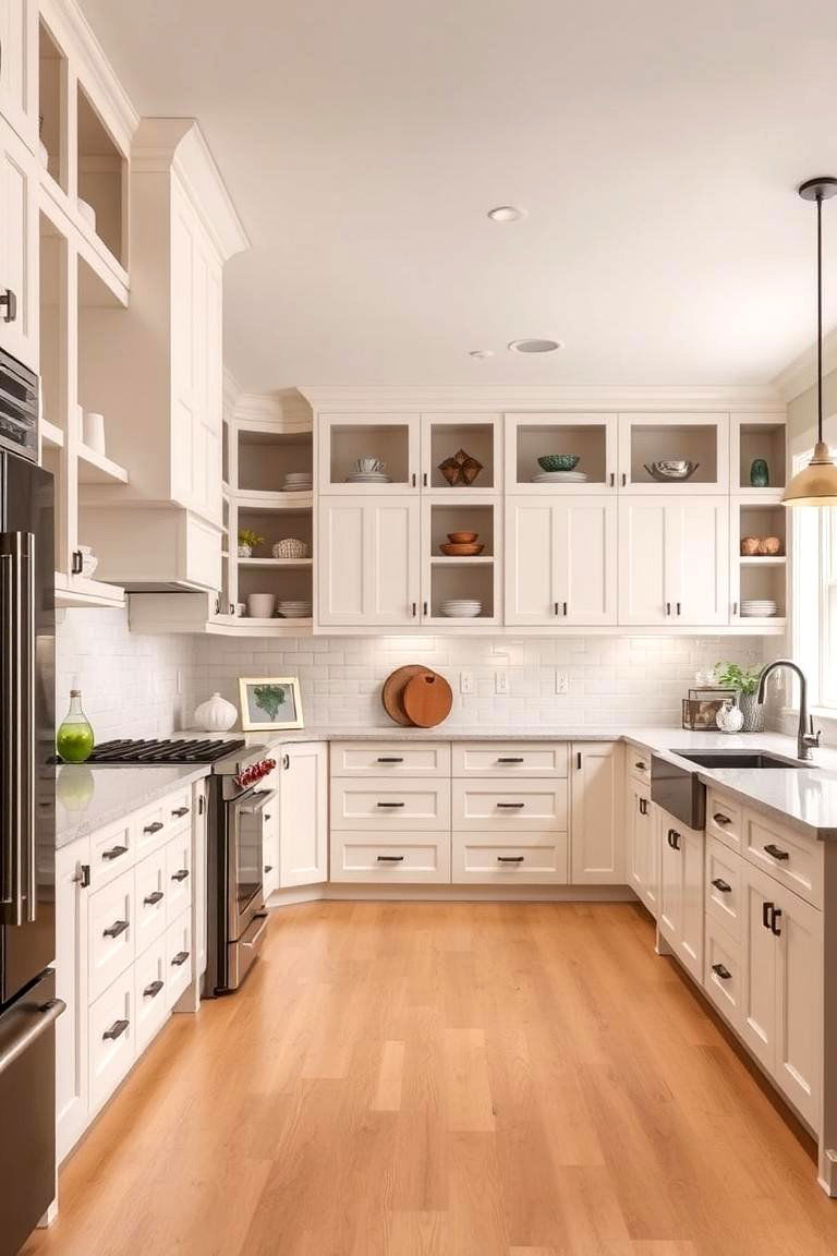 Accessibility Features - 24 Floor to Ceiling Kitchen Cabinets