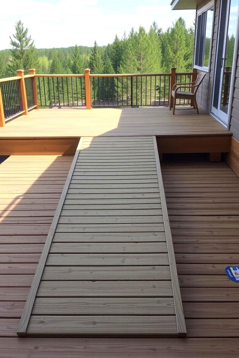 Accessible Ramp Platform - 24 Platform Deck Ideas
