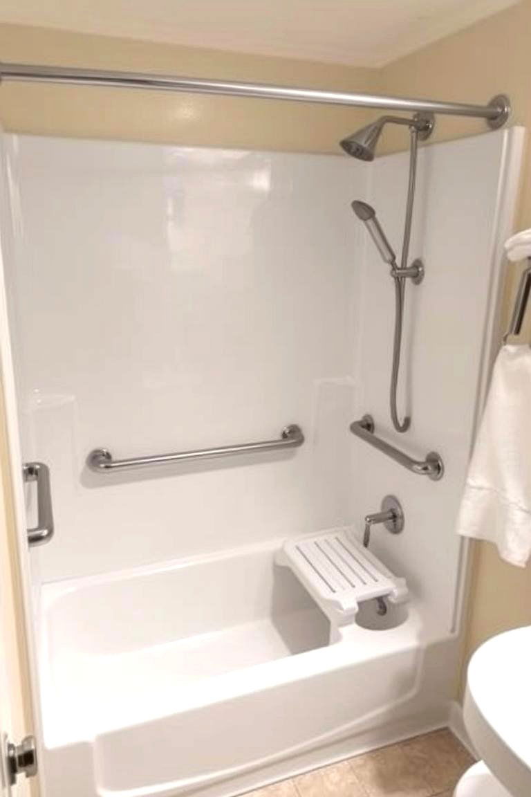 Accessible Walk In Tub Shower - 24 Tub-shower Combo Ideas