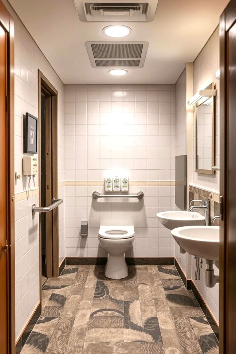 Accessible and Inclusive Design - 24 Restaurant Bathroom Ideas