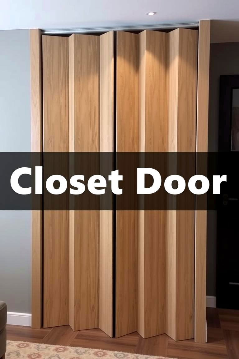 Accordion Flexibility - 24 closet door ideas