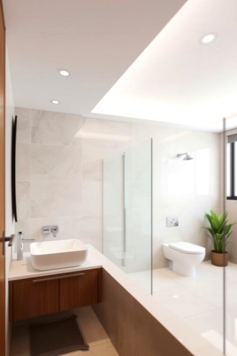 Acoustic Ceiling for Noise Reduction - 24 Bathroom Ceiling Ideas