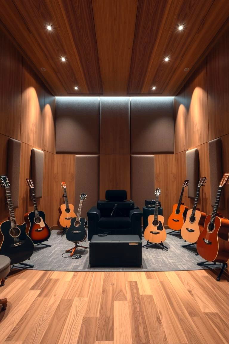 Acoustic Harmony Haven - 24 Guitar Room Ideas