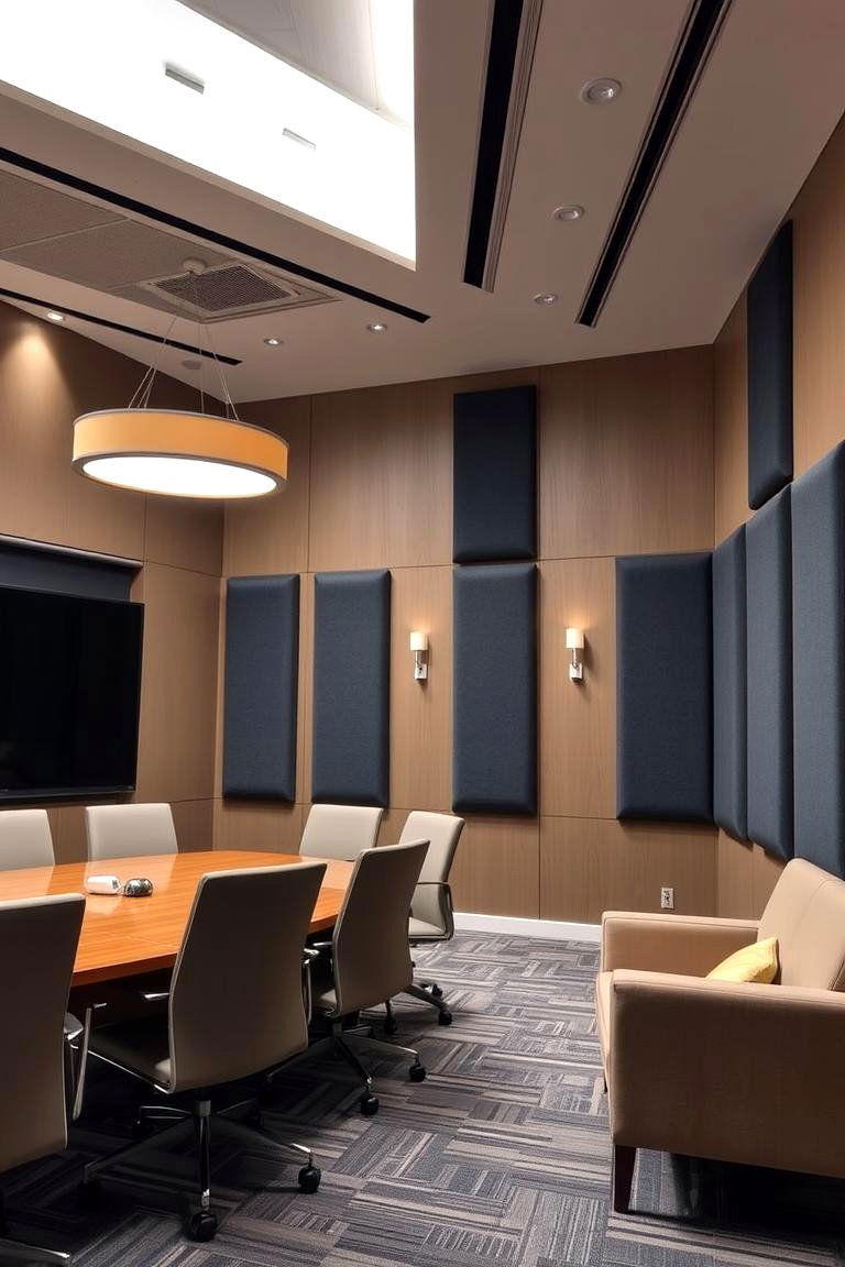 Acoustic Optimization - 24 Conference Room Design Ideas and Inspiration