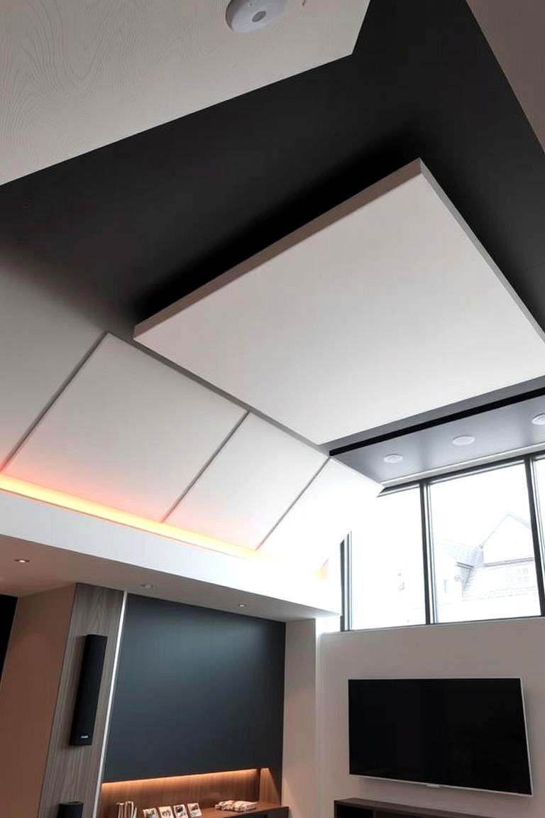 Acoustic Panel Integration - 24 Vaulted Ceiling Ideas