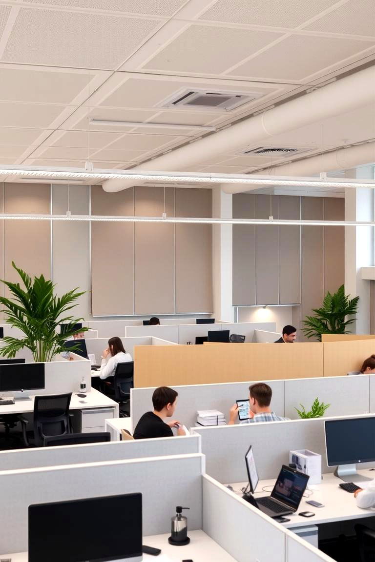 Acoustic Solutions for Noise Control - 24 Office Interior Design Ideas