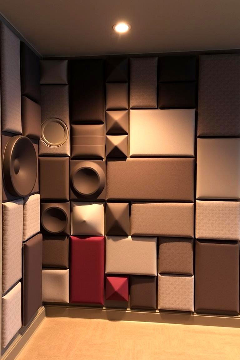 Acoustic Treatment - 24 Home Theater Ideas