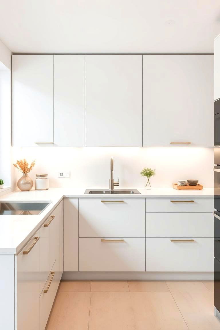 Acrylic Sheet Splashback for Modern Simplicity - 24 Kitchen Splashback Ideas