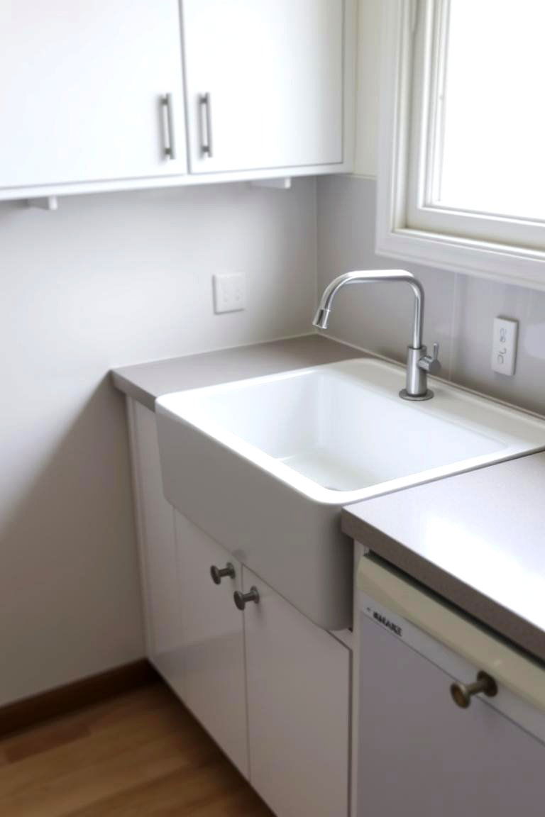 Acrylic Sink - 24 Kitchen Sink Ideas