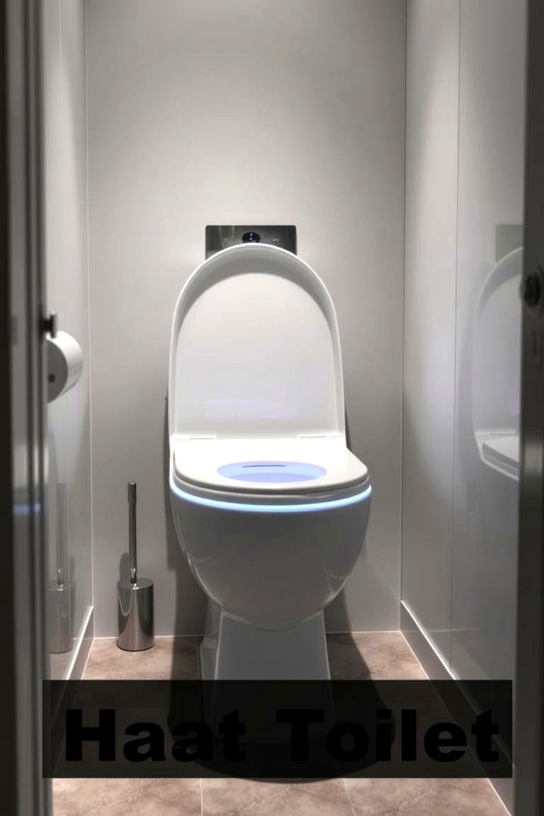 Add A High Tech Toilet for Modern Comfort - 24 Half Bathroom Ideas