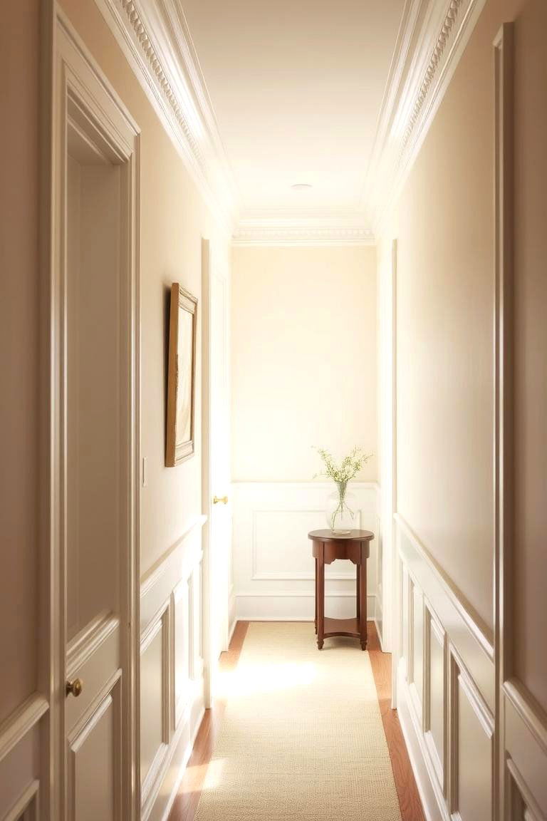 Add Architectural Details - 24 Narrow Hallway Ideas