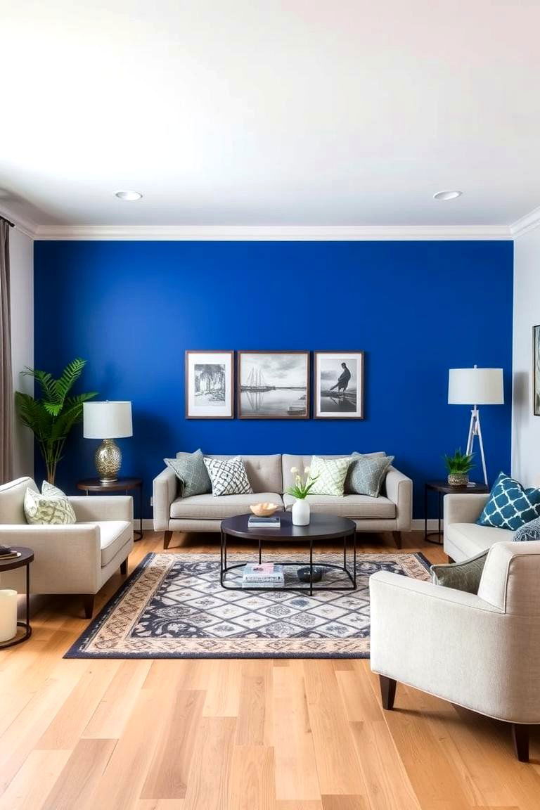 Add Bold Accent Walls - 24 Apartment Decorating Ideas