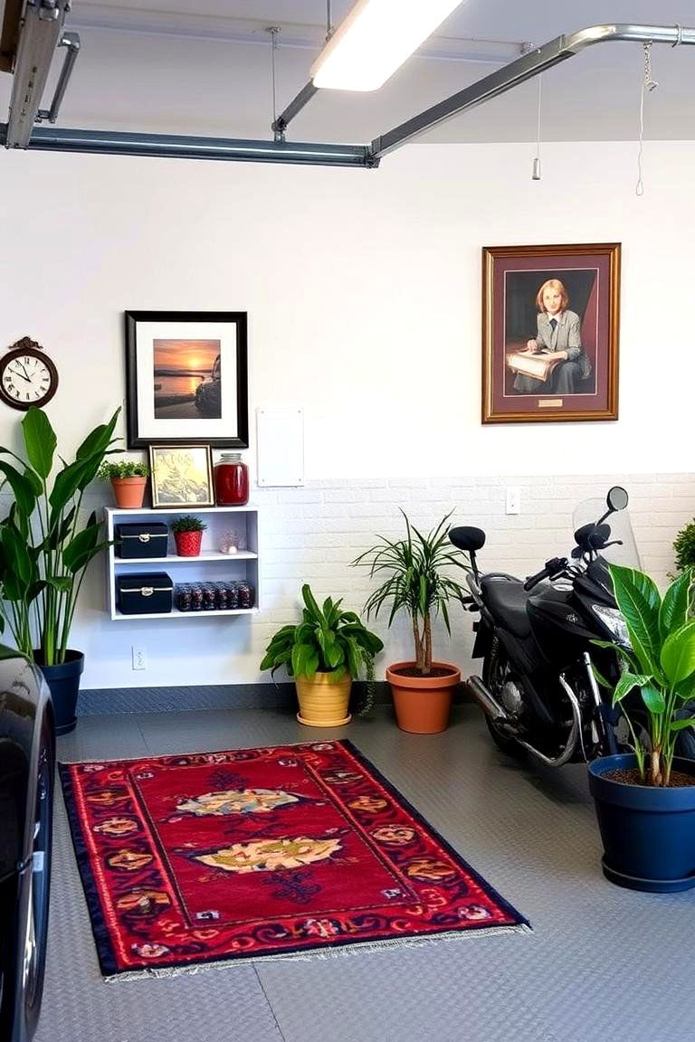 Add Decorative Elements - 24 Garage Makeover Ideas