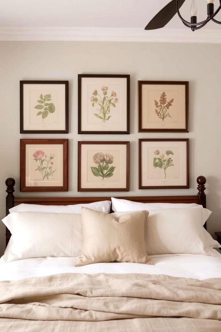 Add Farmhouse Inspired Wall Art - 24 Farmhouse Bedroom Ideas