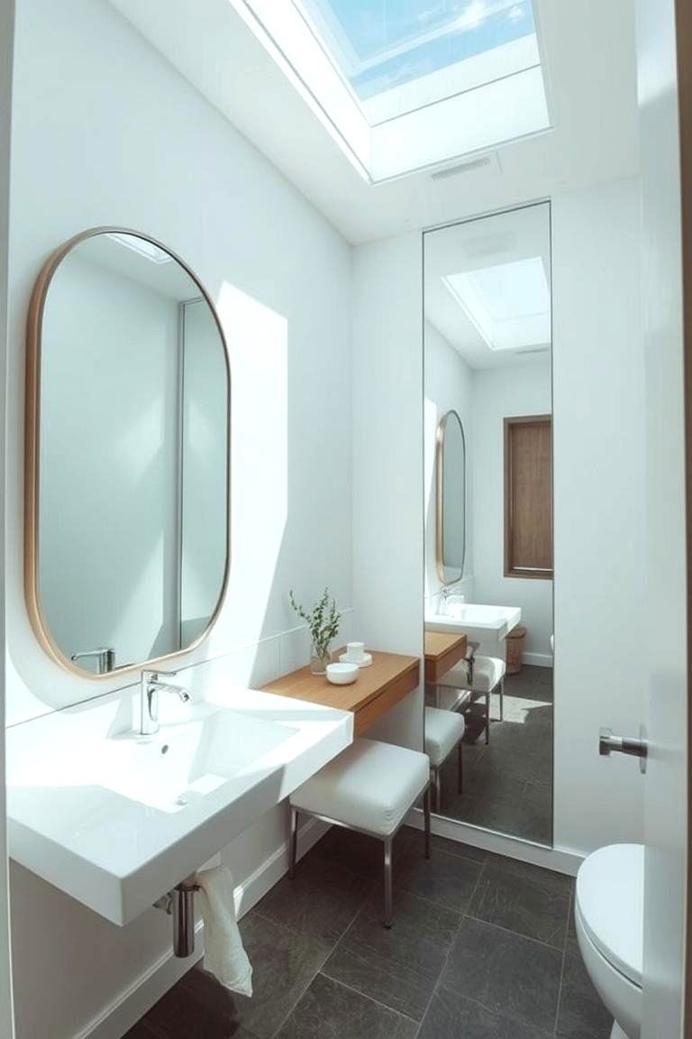 Add Mirrors to Create Space - 24 House Decor Ideas