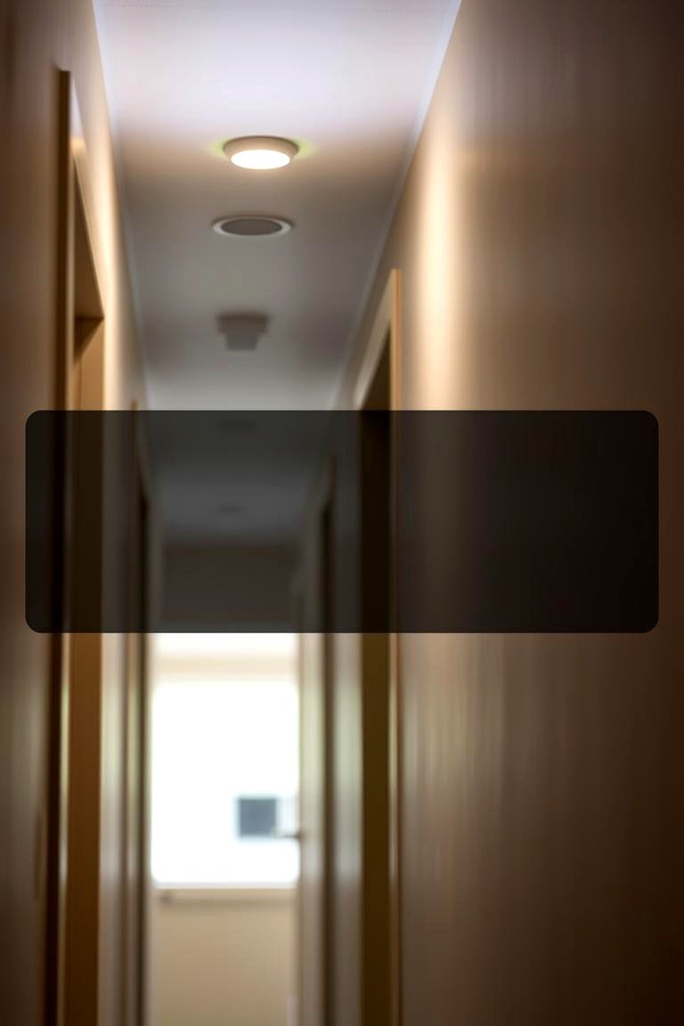 Add Motion Sensor Lighting for Convenience - 24 Narrow Hallway Lighting Ideas