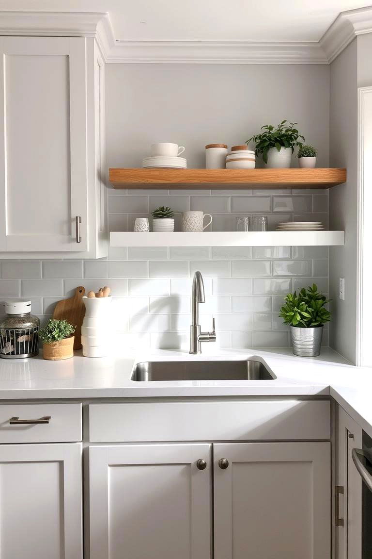Add a Backsplash for Visual Appeal - 24 Mobile Home Kitchen Ideas