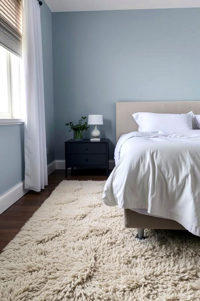 Add a Comfortable Rug - 24 Relaxing Bedroom Ideas