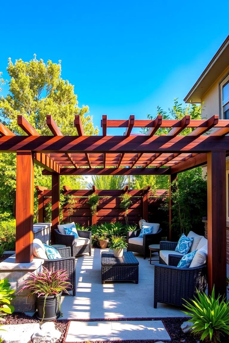 Add a Pergola for Style and Shade - 24 Landscaping Ideas