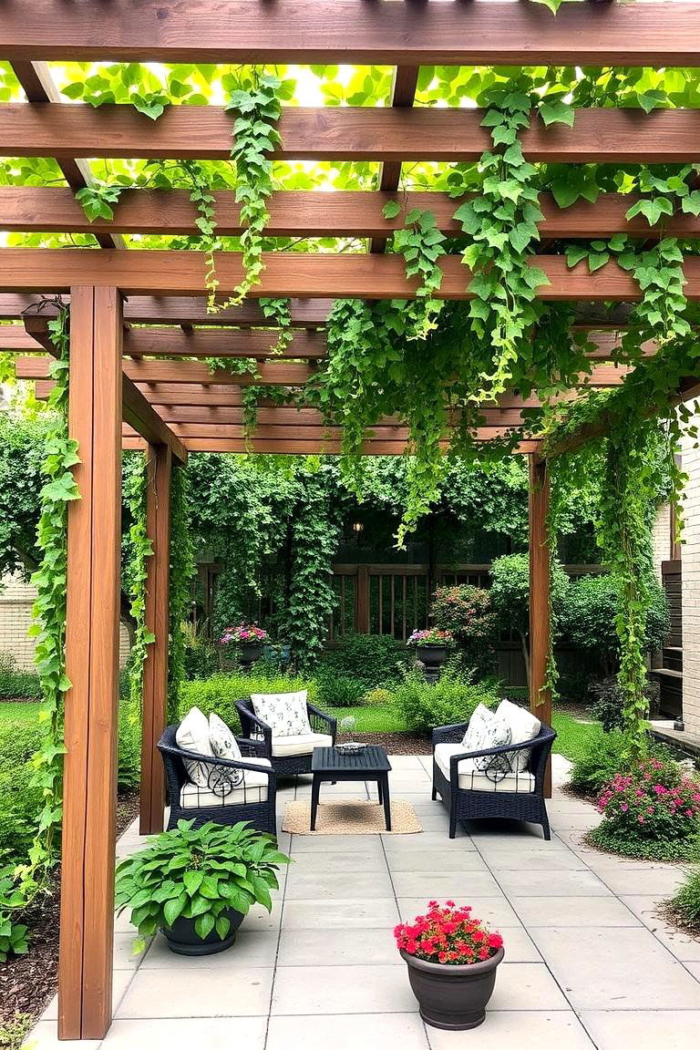 Add a Pergola or Gazebo - 24 Courtyard Ideas