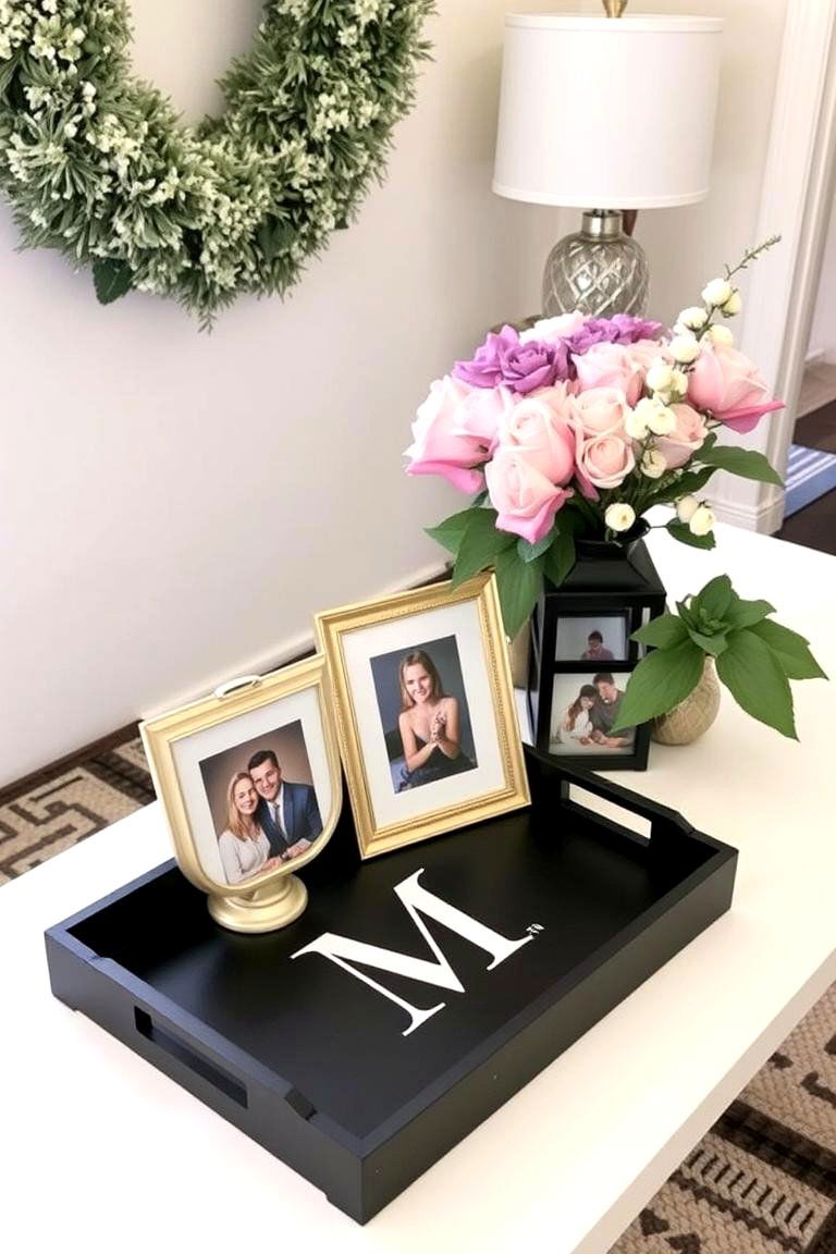 Add a Personal Touch with Customized Decor - 24 Entry Table Decor Ideas
