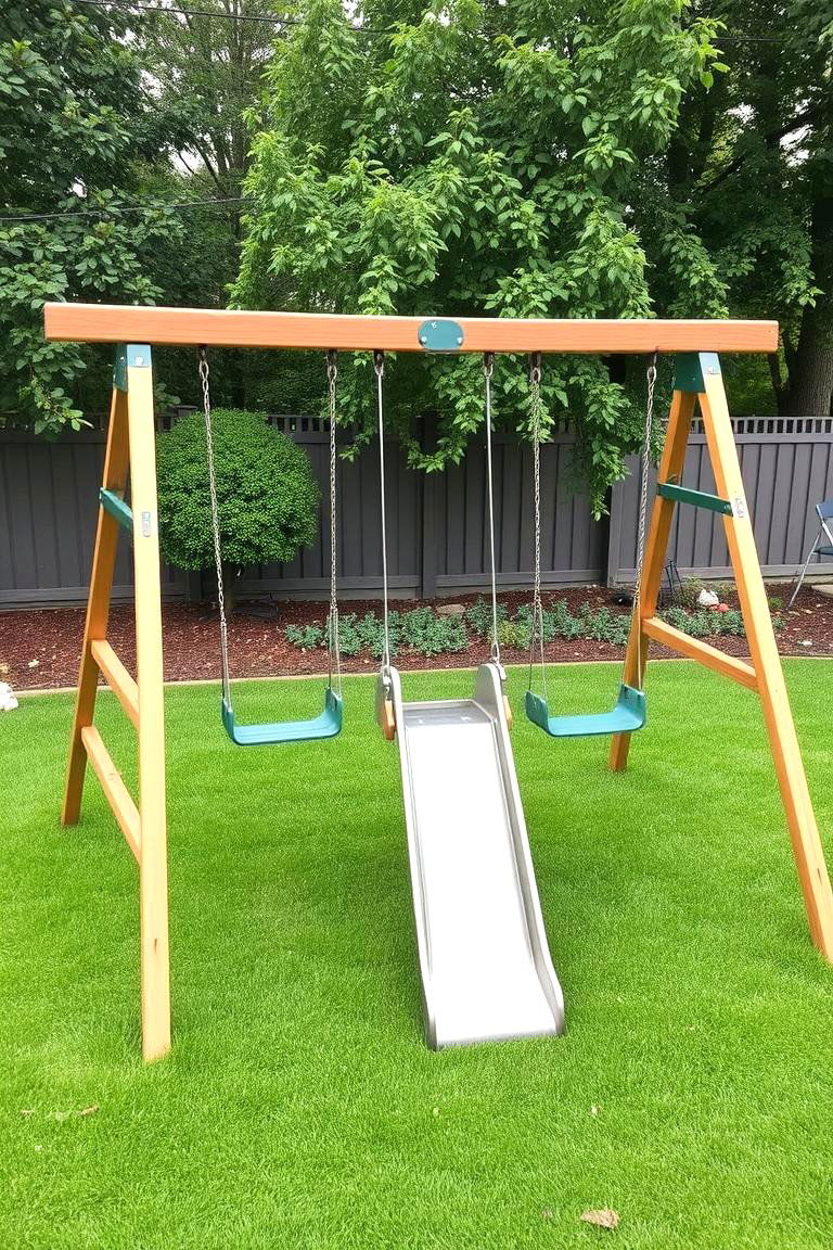 Add a Swing Set for Outdoor Fun - 24 Florida Backyard Ideas