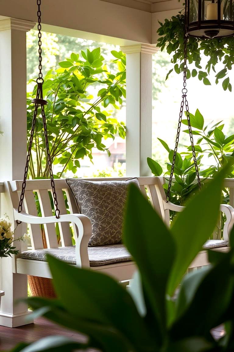 Add a Swing - 24 Front Step Ideas