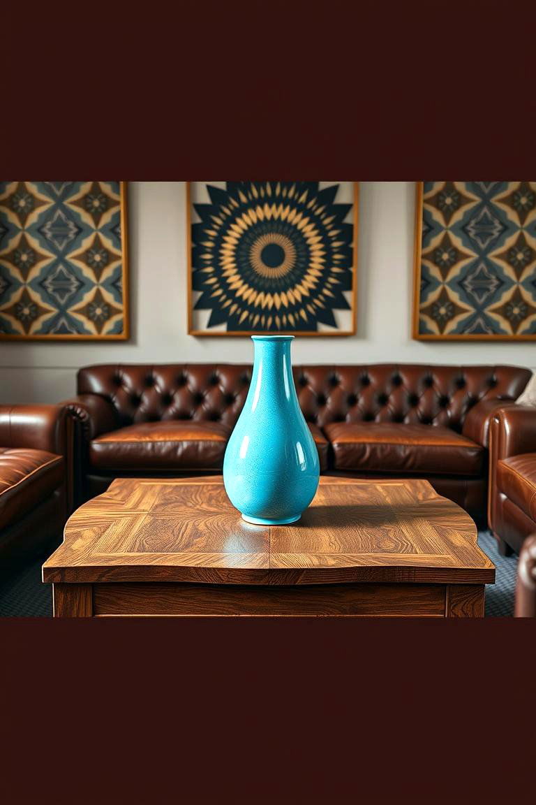 Add a Touch of Turquoise - 24 Southwestern Living Room Ideas