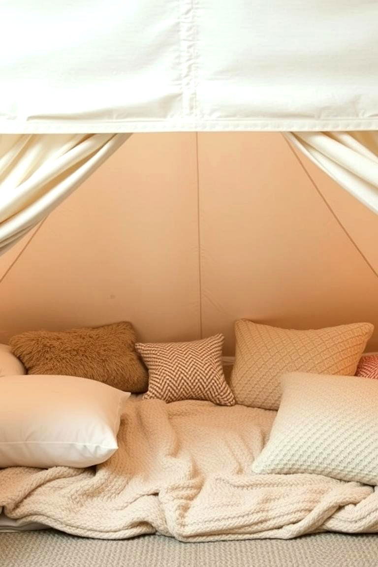 Add an Indoor Tent - 24 Kids Room Ideas